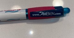 Ambien Drug Rep Collectible Pen light Works!