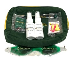 Rozerem Takeda Drug Rep Vintage Zipper Bag Complete Eye Mask Earbuds Pharmacy