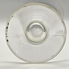Laboratory Pharmacy VTG Measuring Vessel Flask 16oz Max K EXAX USA Blown Glass