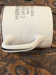 Vintage 1950s Morphine Novelty Apothecary Coffee Mug – Warning Habit Forming