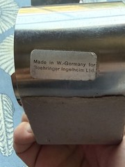 Vintage Pharmaceutical Catapres Spring Coil Bookend W Germany 1960S Sales Rep Rx