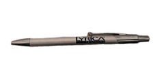 New Drug Rep Lyrica Pfizer Collectible Heavy Silver Colored Metal Pen RARE