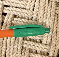 AMARYL Pharmaceutical Pharmacy Drug Rep Pen Orange Green Tested Black Ink