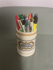 Lot of 18 Pharmaceutical Drug Rep Promotional Pens Metal & Plastic W/Glass Jar