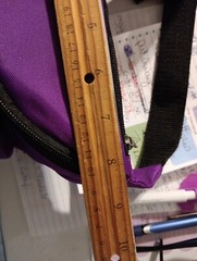 FOSRENOL Pharmaceutical Drug Rep. Advertising Purple Fanny pack 3 zip pockets