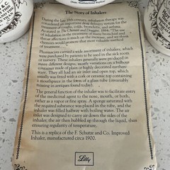 3 Eli Lilly Replica 6″ Westminster Inhaler Pharmaceutical Marking Advertising