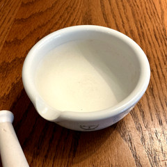 Vtg Haldenwanger Berlin Germany Mortar & Pestle White Porcelain Scientific 55-2