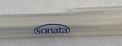 ZALEPLON SONATA 3-SIDED Pharmaceutical Drug Pen RARE Advertising Collectible