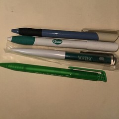Lot Of 4 Pfizer Viagra Norvasc Celebrex PLASTIC PENS, DRUG REP Pharmaceutical