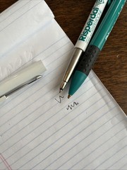 Risperdal Pen Lot Medical Drug Rep Pharmaceutical Working Teal White Rare Metal