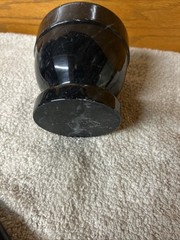 Vintage 1960′ Gray Italian Marble Mortar & Pestle-Very Good