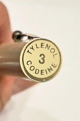 Tylenol 3 Codeine Medical Drug Rep Pharmaceutical Pen Collectible Advertising