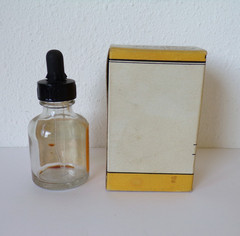 Eli Lilly SEDRIN PLAIN Dropper BOX Empty Bottle PHARMACEUTICAL Medicine VINTAGE