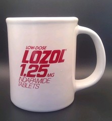 LOZOL Low Dose Pharmaceutical Advertising / Half Coffee Mug