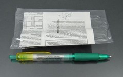 Opana ER Oxymorphone CII PEN, Insert + Highlighter Drug Rep Pharmaceutical Promo