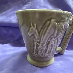 Veterinarian Schering Gentocin Solution Mortar & Pestle Horses Ceramic Mug
