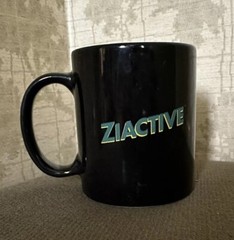 Vintage Drug Rep Ziac Mug Pharmaceutical Drug Rep Ad – Used