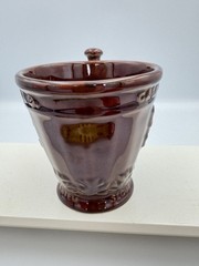 Vtg McCoy Schering Rx Galen 131-201 AD Coffee Tea Mug Cup Brown 1960