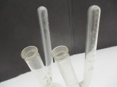 2 Vintage Kimax Exax Fermentation ? Glass Tubes