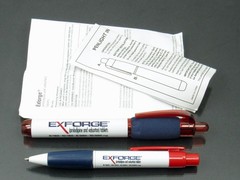 Exforge Lot PEN + Penlight Drug Rep Pharmaceutical Promo Medical Advertising