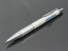 Rare Stunning VIAGRA PEN Drug Rep Pharmaceutical Promo Advertising Metal Plastic