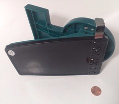 Namenda Pharma Drug Rep Green Two Hole Punch Office Desk Vintage – NICE RARE
