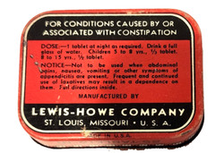 Vtg. Medication Tins , Set of 4,St. Joseph,Amitone, Isodettes,Natures Remedy