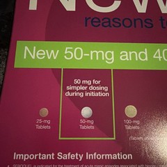 Seroquel New Tablet Size Clipboard Drug Rep Promo 2006 AstraZeneca
