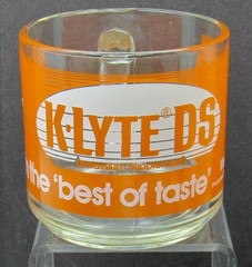 K-Lyte Glass Mug Drug Rep Promo Advertising Mead Pharmaceuticals Anchor Hocking