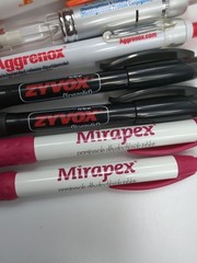 Lot of 7 Drug Rep Pharmaceutical Pens Pharma Medical Advertising Collectible