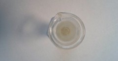 Vintage 5ml-60 minim’s Glass Footed Apothecary Measuring Conical Graduated Spout