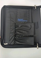 Drug Rep Pharma Item ~ FEMHRT Zip Up File Folder Binder with Notepad