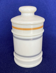Darvon Compound-65 Glass Apothecary Jar with Lid, 5 1/2″ Tall, Decorative