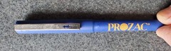 PROZAC FLUOXETINE HCL Pharmaceutical Drug Rep Pens Vintage BIC rare