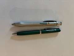 Drug Rep NAMENDA Collectible pharmaceutical Heavy Metal Pens RARE