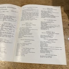 84th Annual New Jersey Pharmaceutical Association 1954 Program