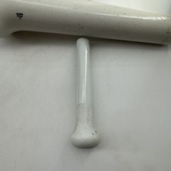 Coors USA 4 Lrg Porcelain Mortar/Pestle Medicine bowl Pharmacy Science Lab solid