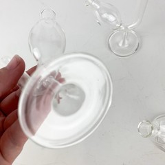 Three Vintage Kimax Fermentation Chemistry Lab Glass Tubes Propagation Bud Vase