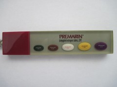 Vintage Premarin Drug Advertising Promotional Lucite Metal Letter Opener