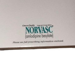 Norvasc Pharmaceutical drug rep MEMO NOTE PAD Vintage Sealed Made In USA