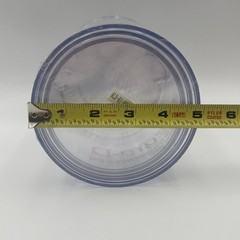 DRUG REP RARE ALLEGRA-D CLEAR PLASTIC/ACRYLIC CANISTER Set of 5 Pharmaceutical