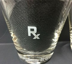 4 William Procter Jr Secundum Artem RX Rocks Drinking Water Glasses