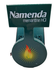 Pharma Advertising Drug Rep Collectible Namenda Logo Paper Desk Hole Punch