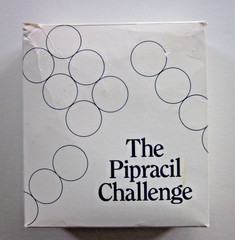 Vtg Medical Advertising Puzzle Stacking Balls Pyramid 1986 Pipracil Challenge