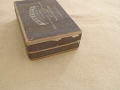 Vintage Wegert’s Pharmacy prescription pills cardboard Box Portland OR.