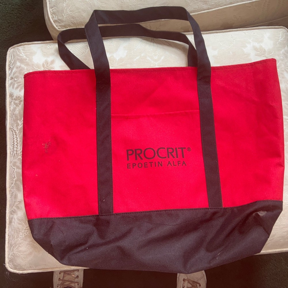 Pharmaceutical Drug rep Vintage Promo Tote Bags Advertising Lot of 5