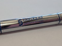 Seroquel Heavy Metal Twist PEN Drug Rep Pharmaceutical Promo Medical Advertising