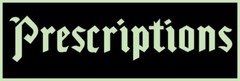 RX Prescriptions NEW Sign 16×48″ USA STEEL XL Size