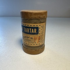 Vintage Rapp’s Pharmacy Easton, PA Cream Tarter Empty Medical Container