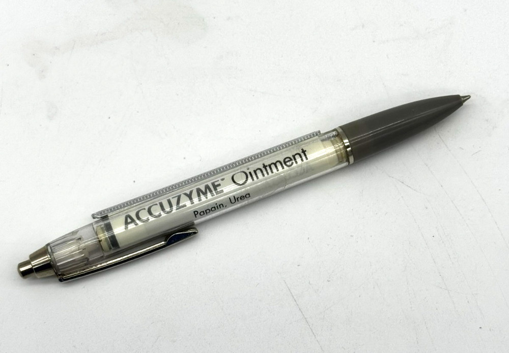 Accuzyme Ointment Pen w/Scroll Pharmacy Swag Wound Care Pharmacist Gift